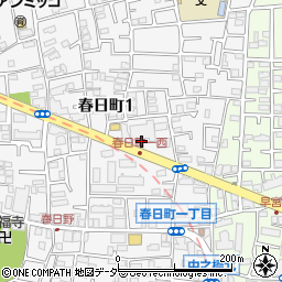 ＪＡ東京あおば練馬春日町周辺の地図