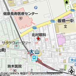 東京都板橋区大山東町58周辺の地図