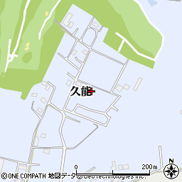 千葉県富里市久能751周辺の地図