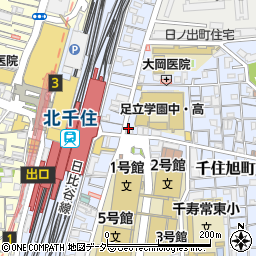 株式会社ゼンコー　千住支社周辺の地図