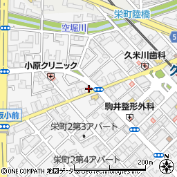 シャポー秋田周辺の地図