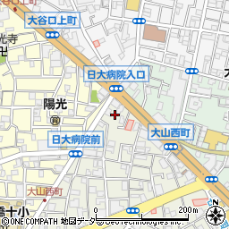 東京都板橋区大山西町56周辺の地図