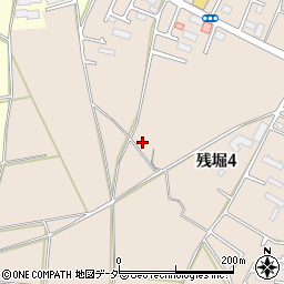 東京都武蔵村山市残堀4丁目125周辺の地図