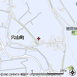 山梨県韮崎市穴山町2054周辺の地図