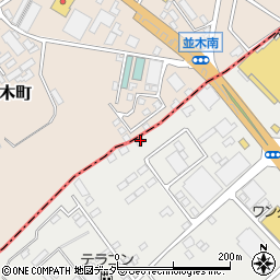 千葉県富里市七栄1001-22周辺の地図