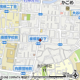 東京都板橋区大谷口北町63-10周辺の地図