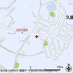 千葉県富里市久能238-55周辺の地図