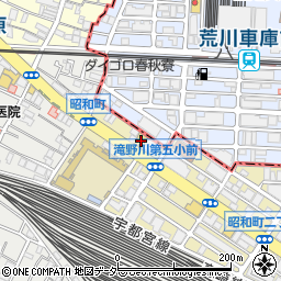 バーミヤン尾久店周辺の地図