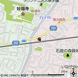 中央石油株式会社　大泉Ｓ・Ｓ周辺の地図