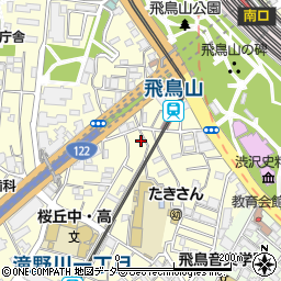 東京都北区滝野川1丁目56-11周辺の地図