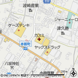 株式会社カスミ　波崎店周辺の地図