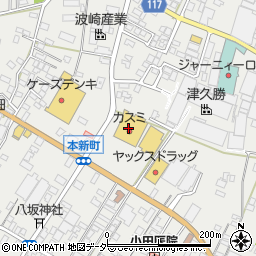 フードマーケットカスミ波崎店周辺の地図