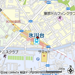 マクドナルド氷川台駅前店周辺の地図