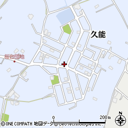 千葉県富里市久能238-151周辺の地図