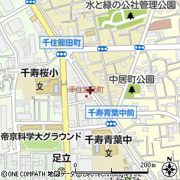 東京都足立区千住宮元町32周辺の地図