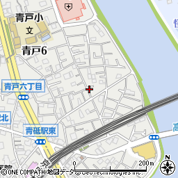 津南青戸店周辺の地図