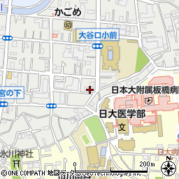 東京都板橋区大谷口北町32-3周辺の地図