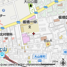 東京都板橋区大山東町49周辺の地図