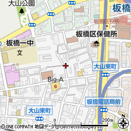 東京都板橋区大山東町39周辺の地図