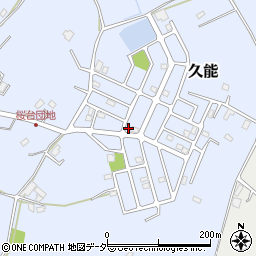千葉県富里市久能238周辺の地図