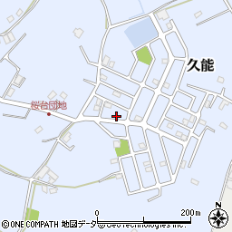 千葉県富里市久能238-82周辺の地図