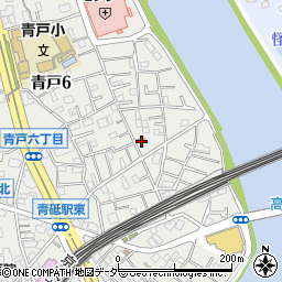 津南青戸店周辺の地図