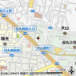 東京都板橋区大山町55周辺の地図