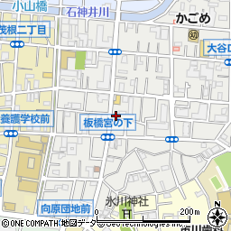 東京都板橋区大谷口北町63-11周辺の地図
