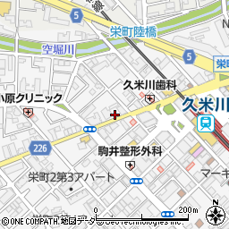 富沢商店周辺の地図