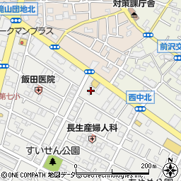 ａｕショップ　東久留米店周辺の地図