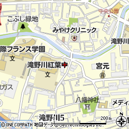 東京都北区滝野川5丁目54周辺の地図