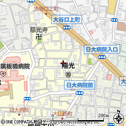 東京都板橋区大谷口上町18周辺の地図