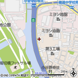 ミヨシ油脂株式会社　東京工場総務チーム周辺の地図