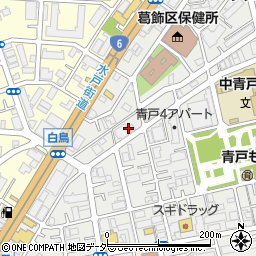 東京都葛飾区青戸4丁目11周辺の地図