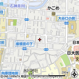 東京都板橋区大谷口北町61-5周辺の地図