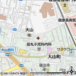 東京都板橋区大山町43周辺の地図