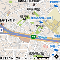 BOM BAY PALACE 板橋店周辺の地図