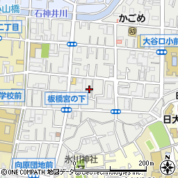 東京都板橋区大谷口北町61-1周辺の地図
