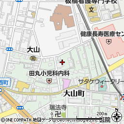 東京都板橋区大山町38周辺の地図