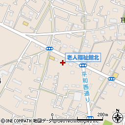 東京都武蔵村山市残堀4丁目3周辺の地図