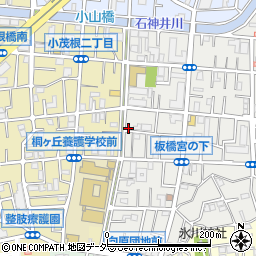 東京都板橋区大谷口北町83-8周辺の地図