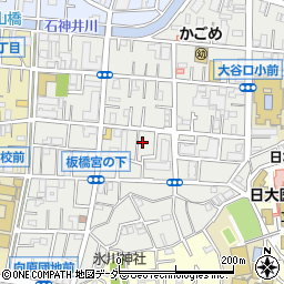 東京都板橋区大谷口北町61周辺の地図