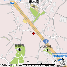 千葉県八千代市米本1600周辺の地図