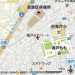 東京都葛飾区青戸4丁目周辺の地図