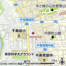 東京都足立区千住宮元町31周辺の地図
