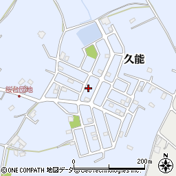 千葉県富里市久能238-147周辺の地図