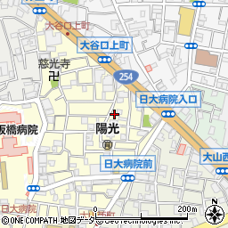 東京都板橋区大谷口上町6-10周辺の地図