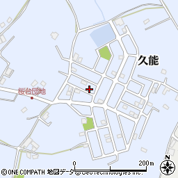 千葉県富里市久能238-87周辺の地図