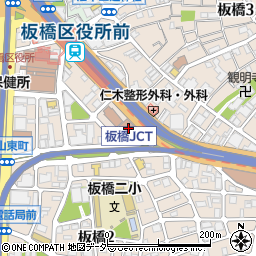 東京消防庁板橋消防署周辺の地図
