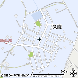 千葉県富里市久能238-155周辺の地図